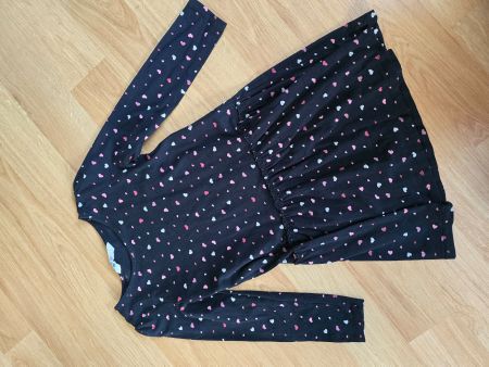 Süsses H&M Kleid mit Herzen, Grösse 122/128