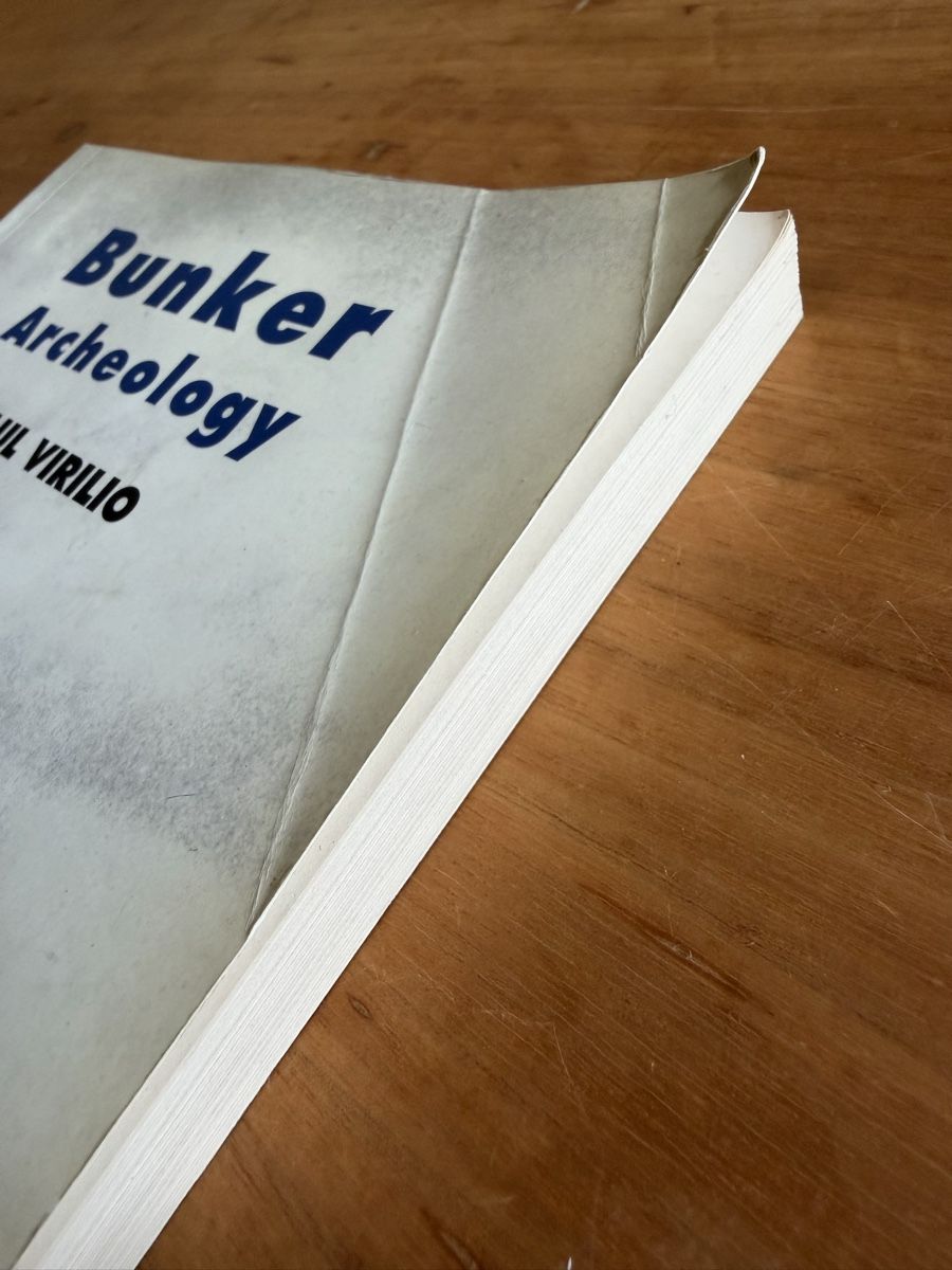 Libri: Bunker Archeology - Paul Virilio – Usato da Basel venduto da Konix 2