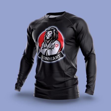 T-shirt compression sport noir Lionheart – fitness Origin