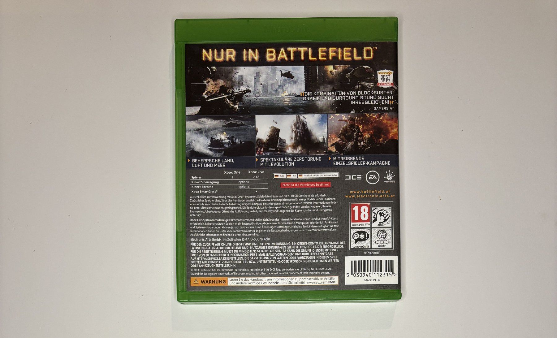 Giochi: XBOX One - Battlefield 4 – Usato da Allschwil venduto da Bullach 2