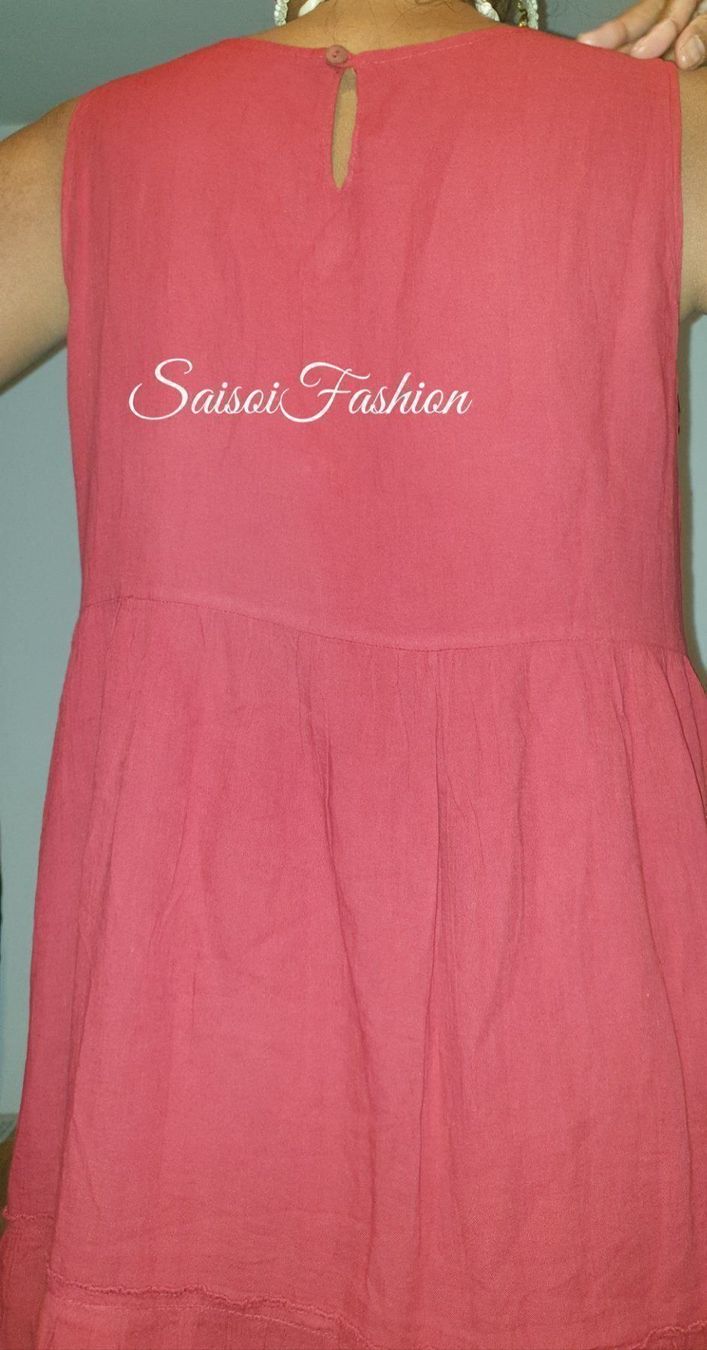 Vestiti: Sommer Boho Handmade 100%Baumwolle Maxikleid  XS-L – Nuovo e nell'imballaggio originale da Ebmatingen venduto da SaisoiFashion 3