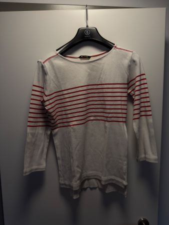 Massimo Dutti, Taille M, haut rayé rouge et blanc, parfait!