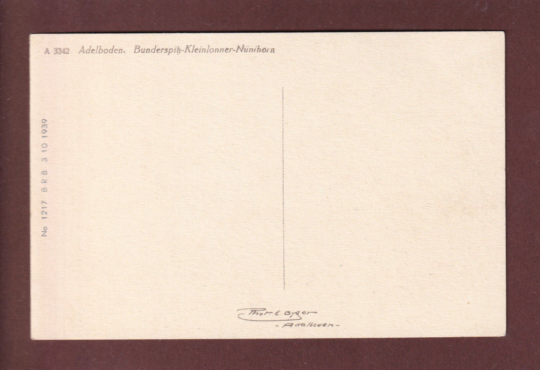 Cartoline postali: ADELBODEN unter Schnee – Usato da Pully venduto da nicecards 1
