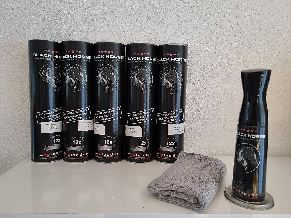 Prodotti per la cura: BLACK HORSE inkl. Mikrofasertuch – Nuovo e nell'imballaggio originale da Neunkirch venduto da shrooms