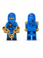 Lego Ninjago Figur Jay mit Ketten guter Zustand