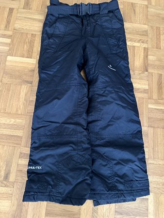 Skihose Schneehose, Gr. 140, schwarz