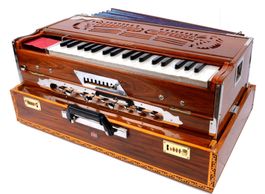 Bina 9 Skalenwechsler Harmonium Teakholz