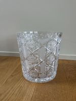 Grosse Kristall Vase / Weinkühler, Top Zustand