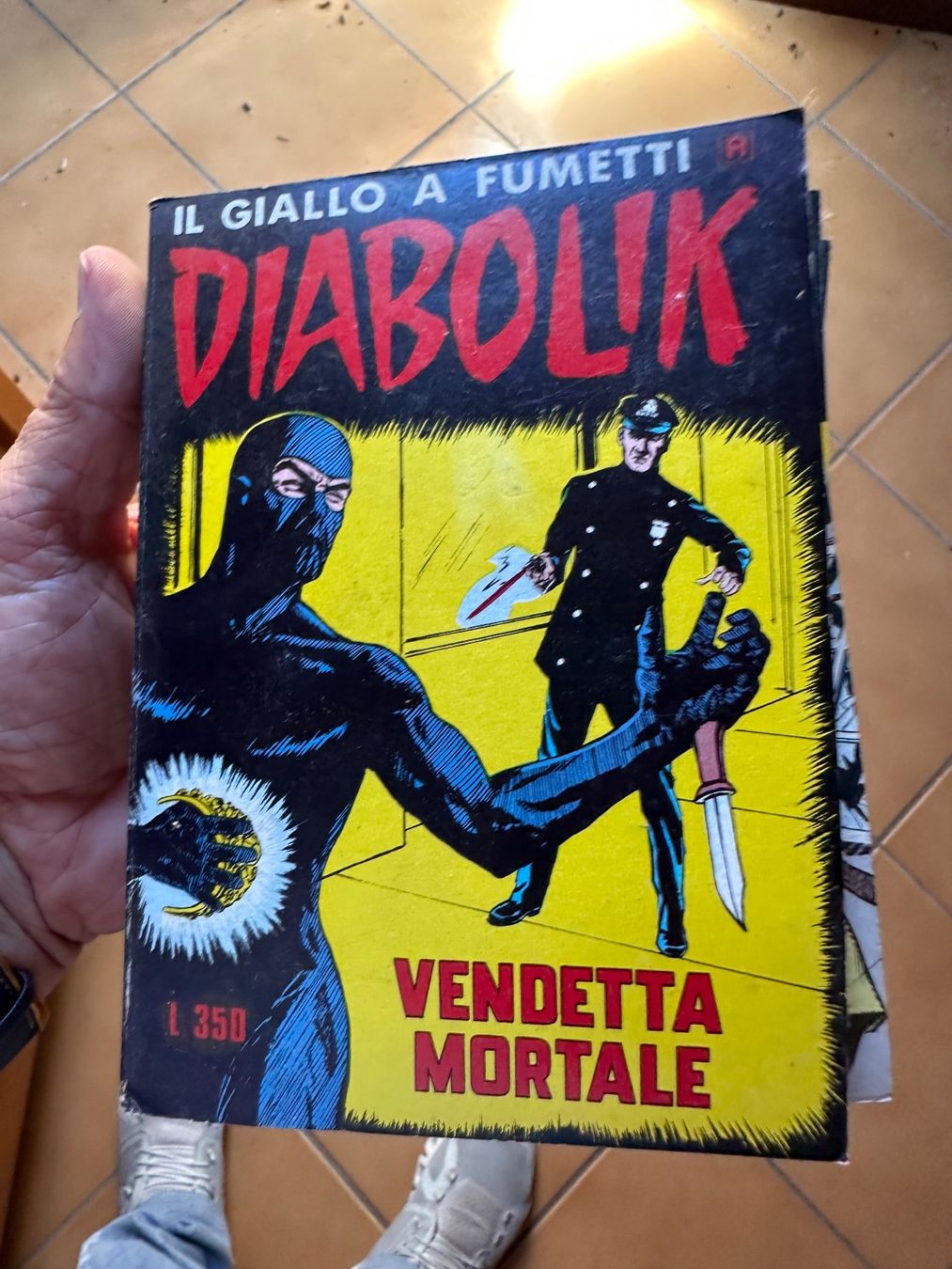 Fumetti: 6 Diabolik vintage – Usato da Morbio Inferiore venduto da Ecod
