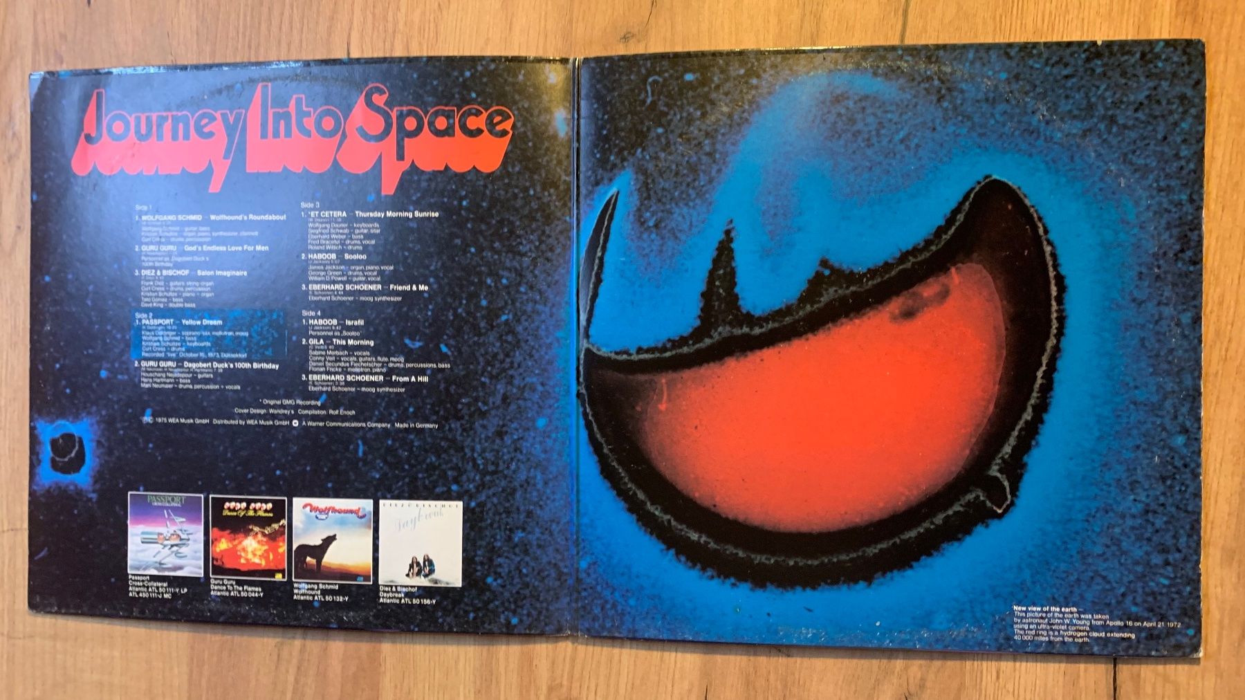 Dischi in vinile: VARIOUS - JOURNEY INTO SPACE...OG GER 1975...VG+/VG – Usato da Gals venduto da Diskopatshop 3