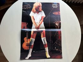 BLONDIE DEBBIE HARRY tolle Bericht + Poster inkl. 70's Kult