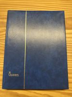 Blauer Queen Briefmarken Album
