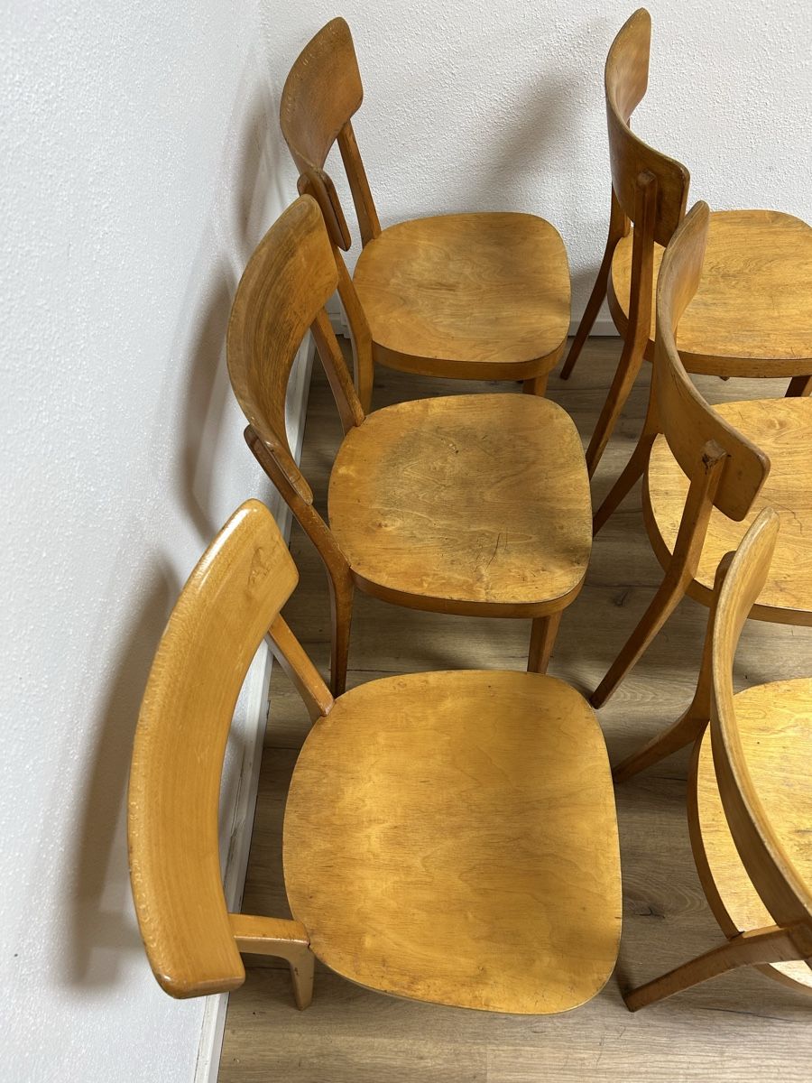 Girsberger Sedie: 6er Set Girsberger Beizenstühle – Usato da Basel venduto da MoebelSackmann 3