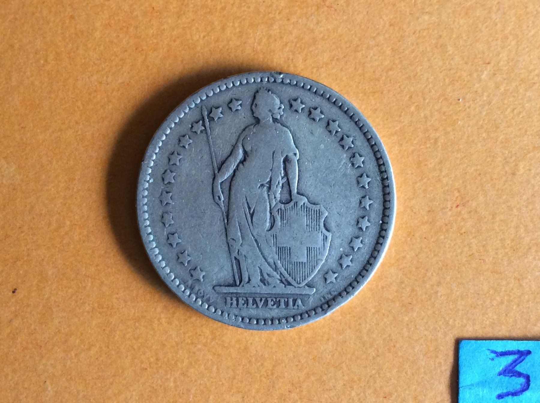 Tutti le monete: 2  francs 1894 Rare et Jolie – Usato da Genève venduto da pie_fh2d 1