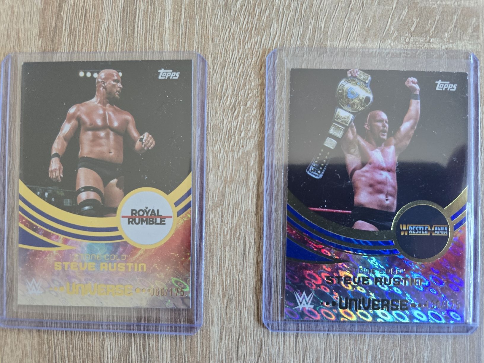 Topps Carte collezionabili: 2x WWE Universe Stone Cold Steve Austin /175 – Nuovo (secondo la descrizione) da St. Gallen venduto da SaintCity