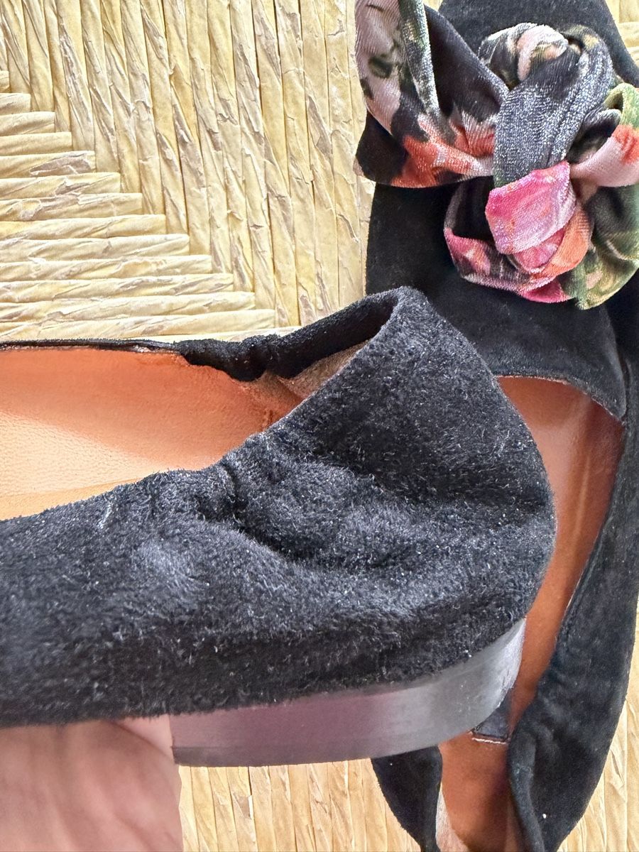 Globus Scarpe da donna: Schwarze Globus Ballerinas mit Schleife – Usato da Maienfeld venduto da saoma123 1
