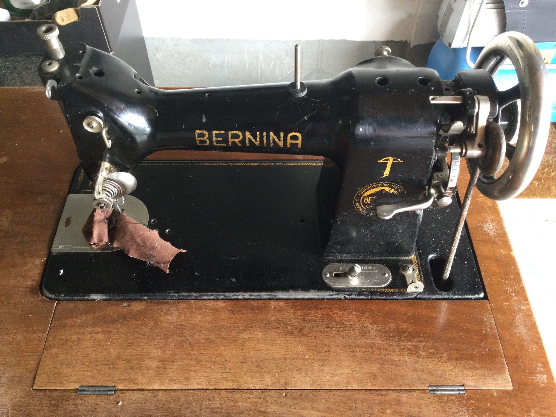 Nähmaschinen: Bernina Nähmaschine Antik – Gebraucht aus Speicher von mar_c7xg 1