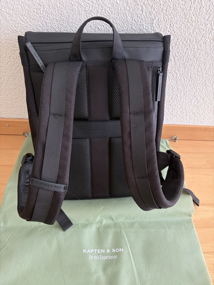 Kapten & Son Zaini: Kapten & Son Rucksack Fyn schwarz – Nuovo (secondo la descrizione) da Kastanienbaum venduto da Yvonne042 2