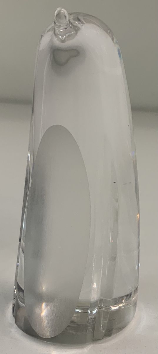 Statuette: Pingouin en verre, vintage – Usato da rolle venduto da Tontonjulot
