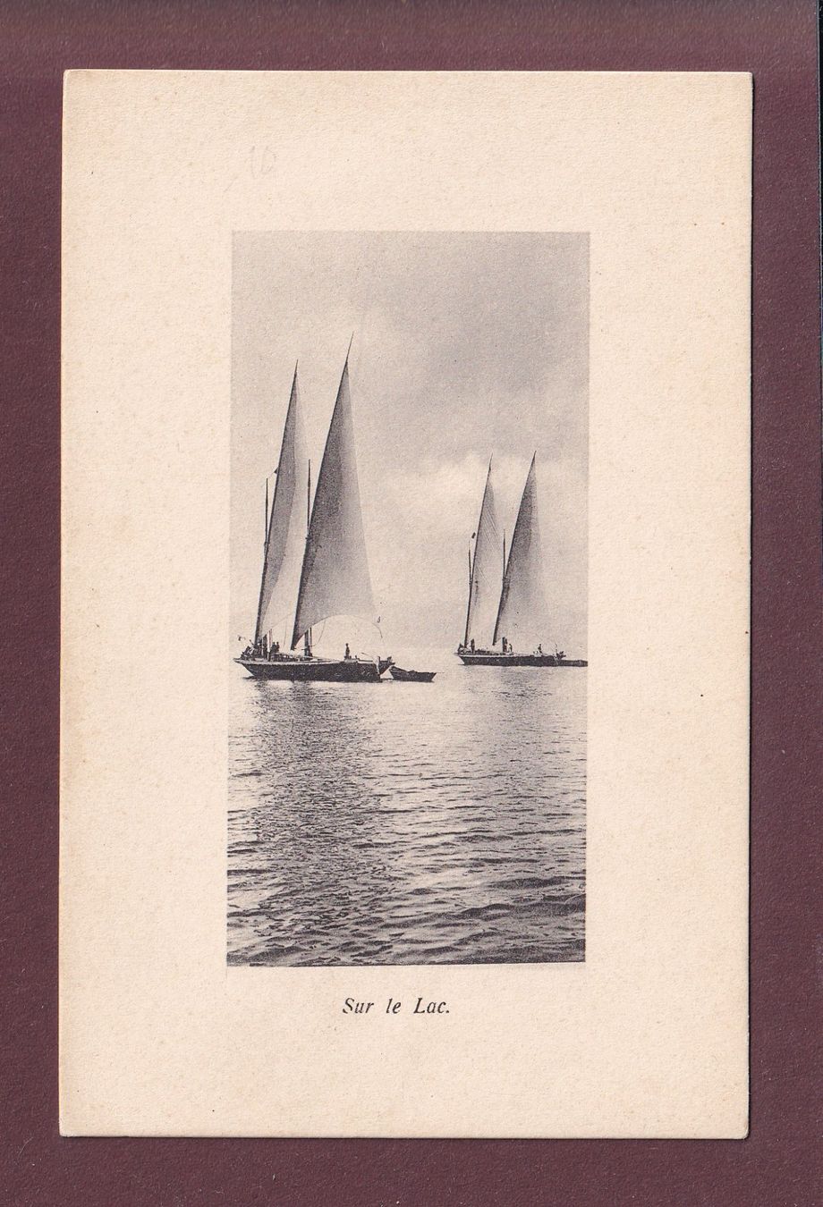 Cartes postales: BARQUES du LEMAN – D'occasion à Pully par nicecards