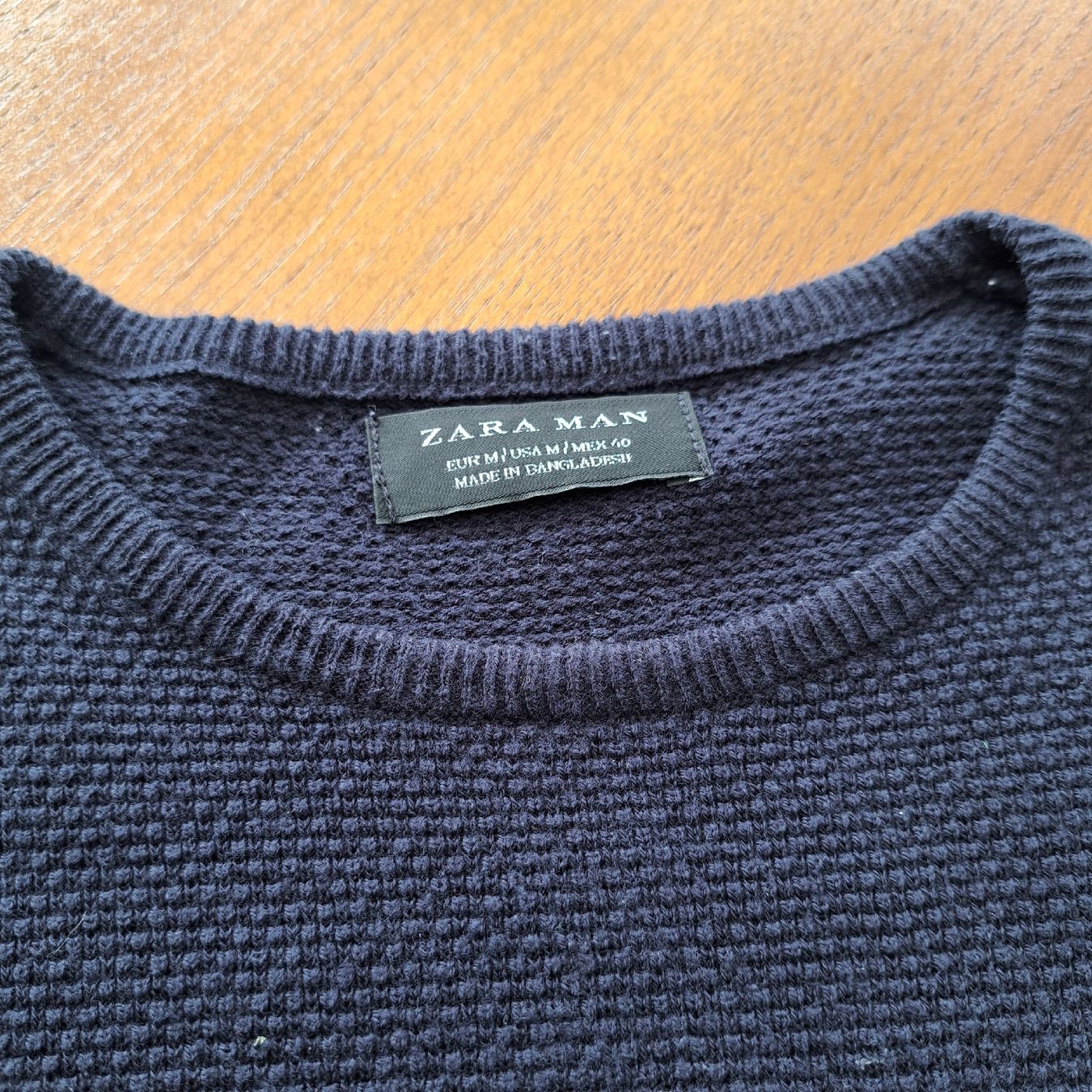 Zara Maglioni & Felpe: Zara Man Strickpullover, dunkelblau, Grösse M, Top Zustand! – Usato da Kriegstetten venduto da Jakasi 1