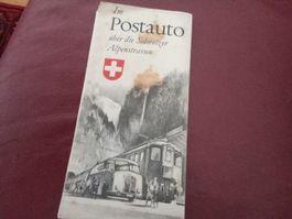 IM POSTAUTO ÜBER DIE SCHWEIZER ALPENPÄSSE