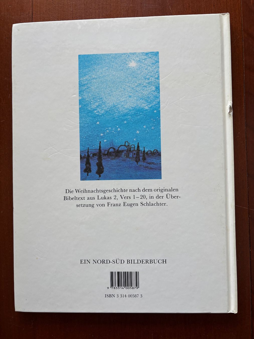 Bücher: Die Weihnachtsgeschichte - Bernadette Nord Süd 1992 – Gebraucht aus THERWIL von Fcbbasel 1