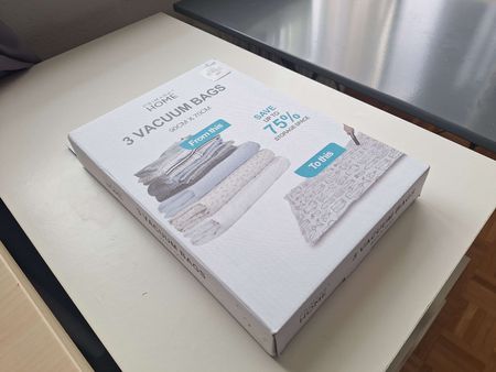 3 Home Vakuumbeutel zum Reisen. Platzsparend!