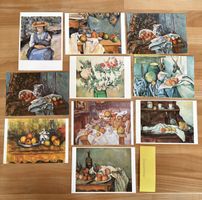 AK mit Kunst von Paul Cezanne