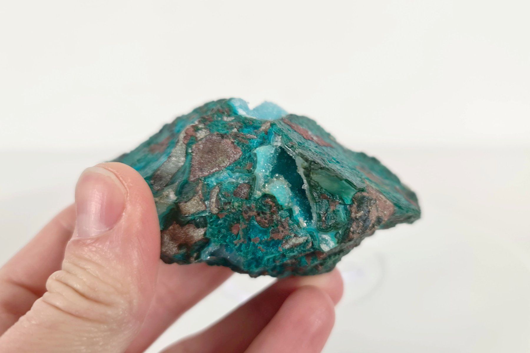 Minerali & Pietre curative: Chrysocolle et Quartz – Nuovo e nell'imballaggio originale da Vaulion venduto da sambigben 6