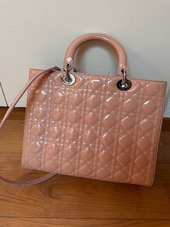 Borse da donna: Lady Dior Lack rosa  – Usato da Zürich venduto da Paula062 2