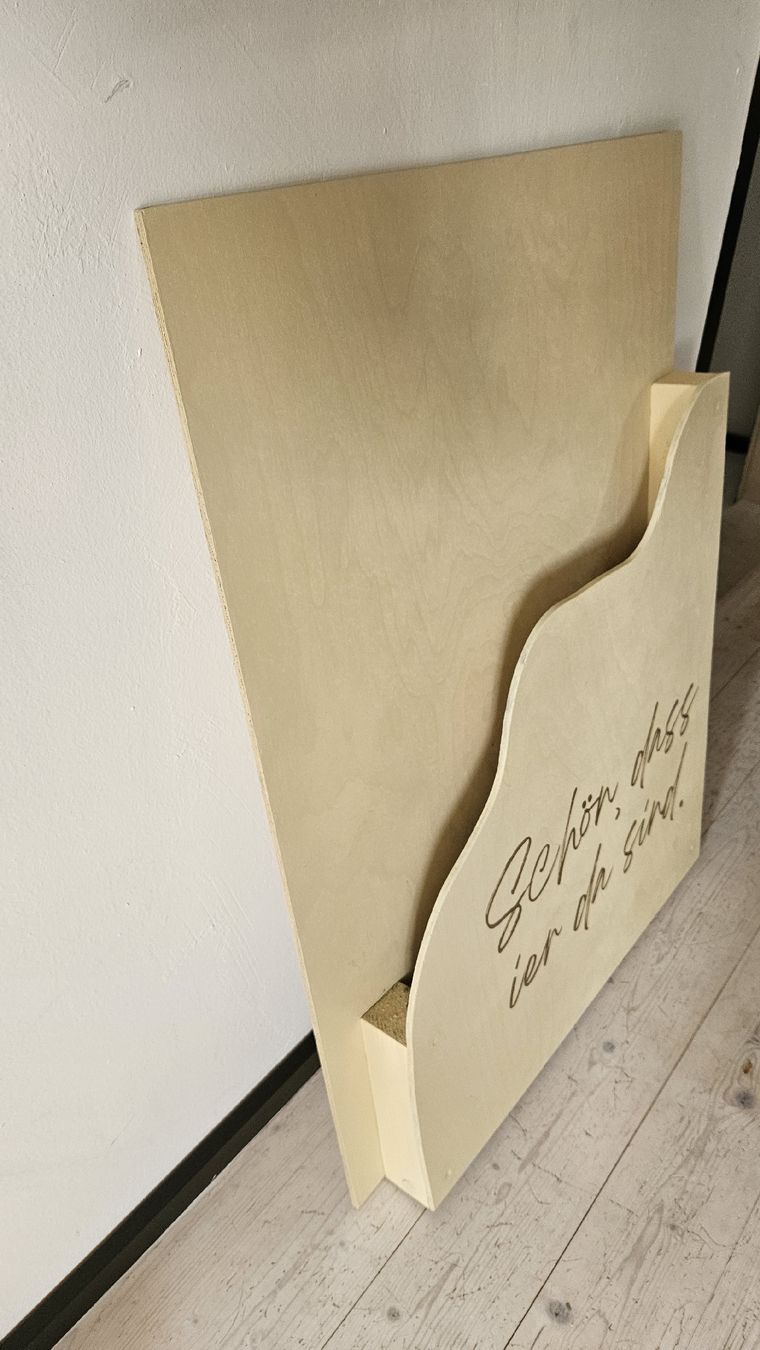 Toutes les décorations: Willkommensschild für Hochzeiten oder Geburtstagsfeste – D'occasion à Zürich par tri_r96f 4
