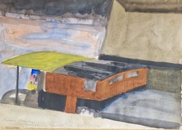 aquarelle de Albert Chavaz 