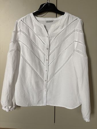 Bluse von Tatuum. 53% Leinen, 47% Viskose