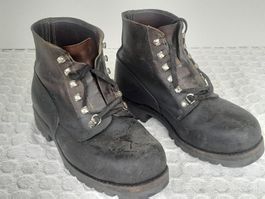 Alte Militärschuhe/Wanderschuhe Bally 27