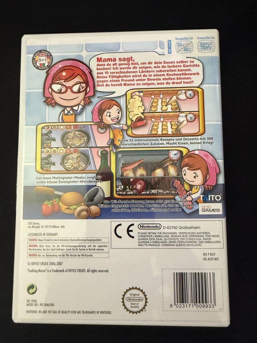 Nintendo Spiele: Cooking Mama - Wii – Gebraucht aus Pont-de-la-Morge von Darfal 2