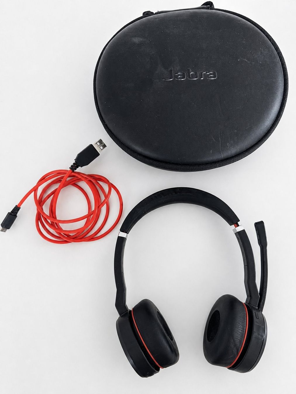 Cuffie: Jabra Evolve 75 Bluetooth Headset mit Etui – Usato da Pfäffikon SZ venduto da ChronoSchmiede 1