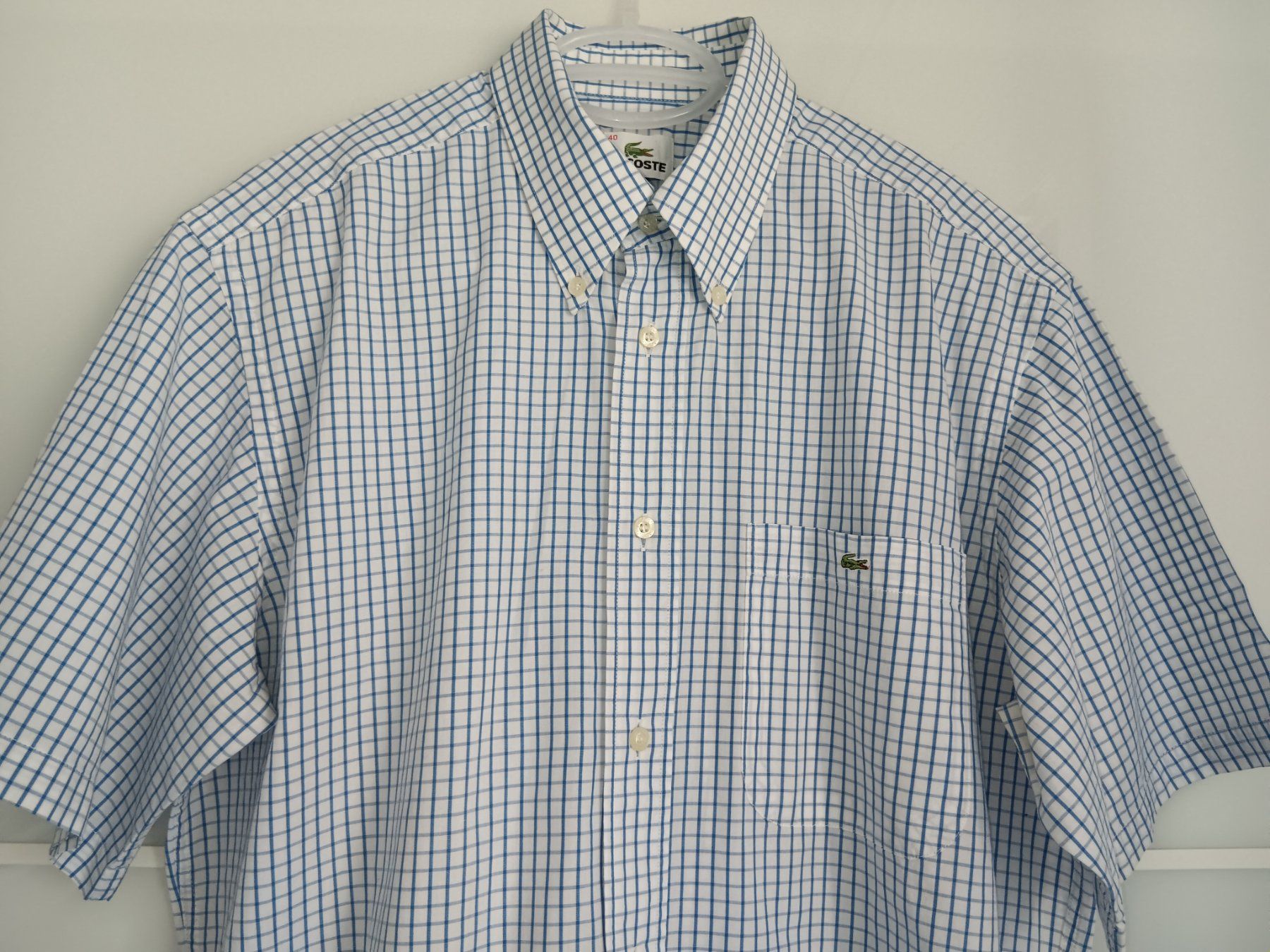 Lacoste Camicie: LACOSTE Chemise manches courtes taille 40 – Usato da Cossonay-Ville venduto da Les_1001_perles 3