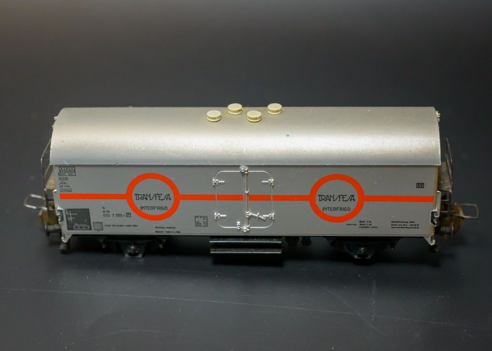 Trix Modellini di ferrovie: Transfesa Interfrigo Güterwagen TRIX H0 - defekt – Difettoso da Häusernmoos venduto da adlerfedern