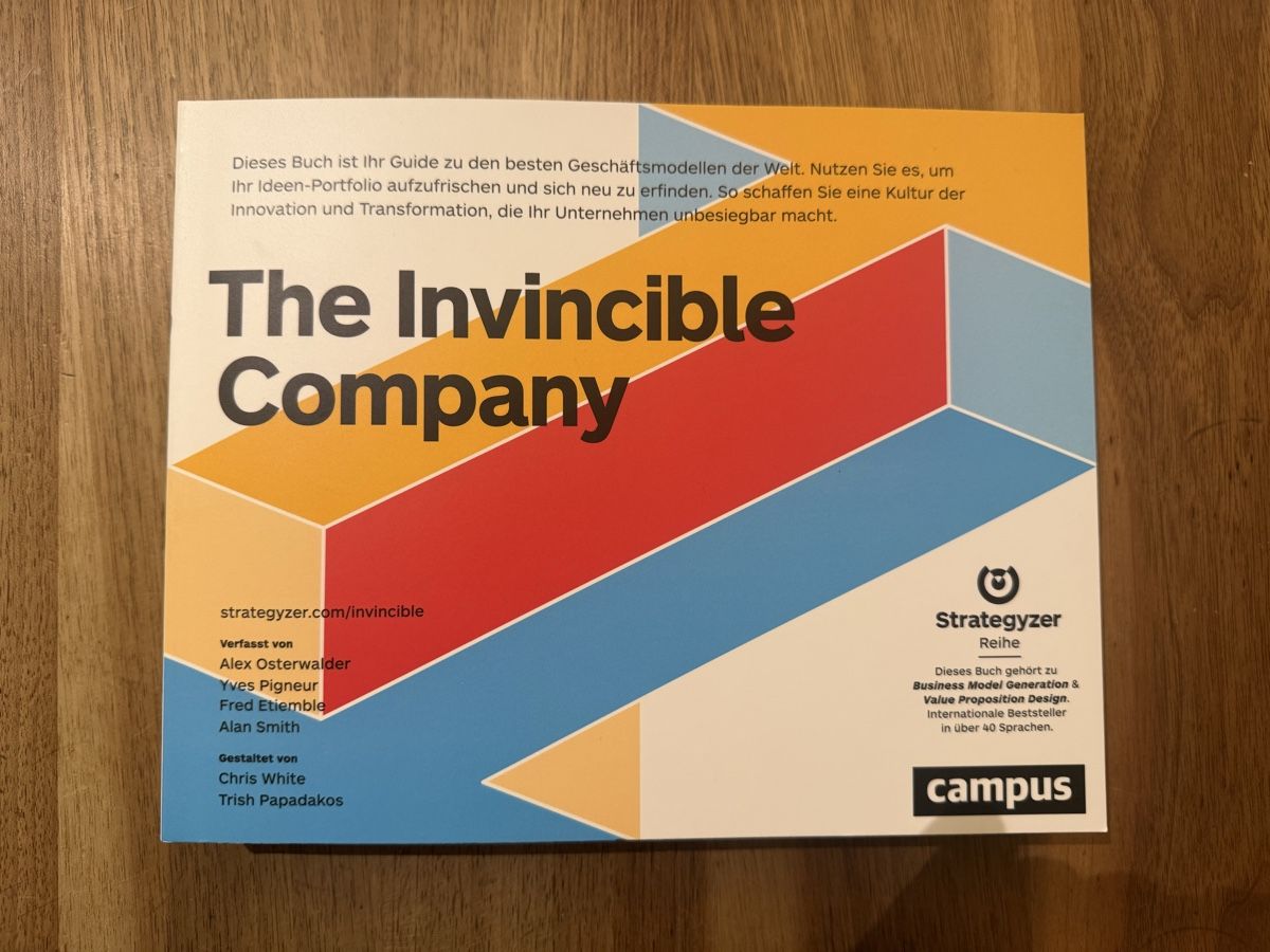 Bücher: The Invincible Company - von Alexander Osterwalder – Neu (gemäss Beschreibung) aus Zürich von oli_rbv6