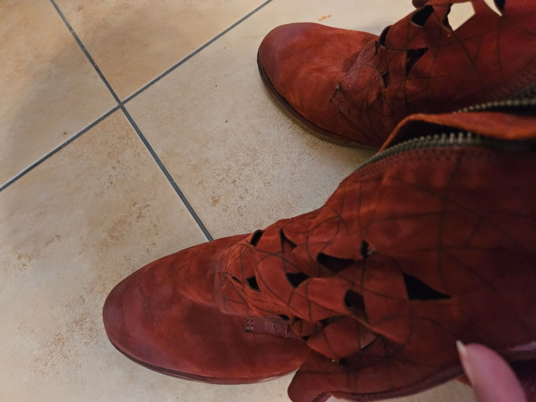 A.S.98 Scarpe da donna: A.S. 98 Wildleder Stiefelette – Usato da Steckborn venduto da suz_v2v6 2