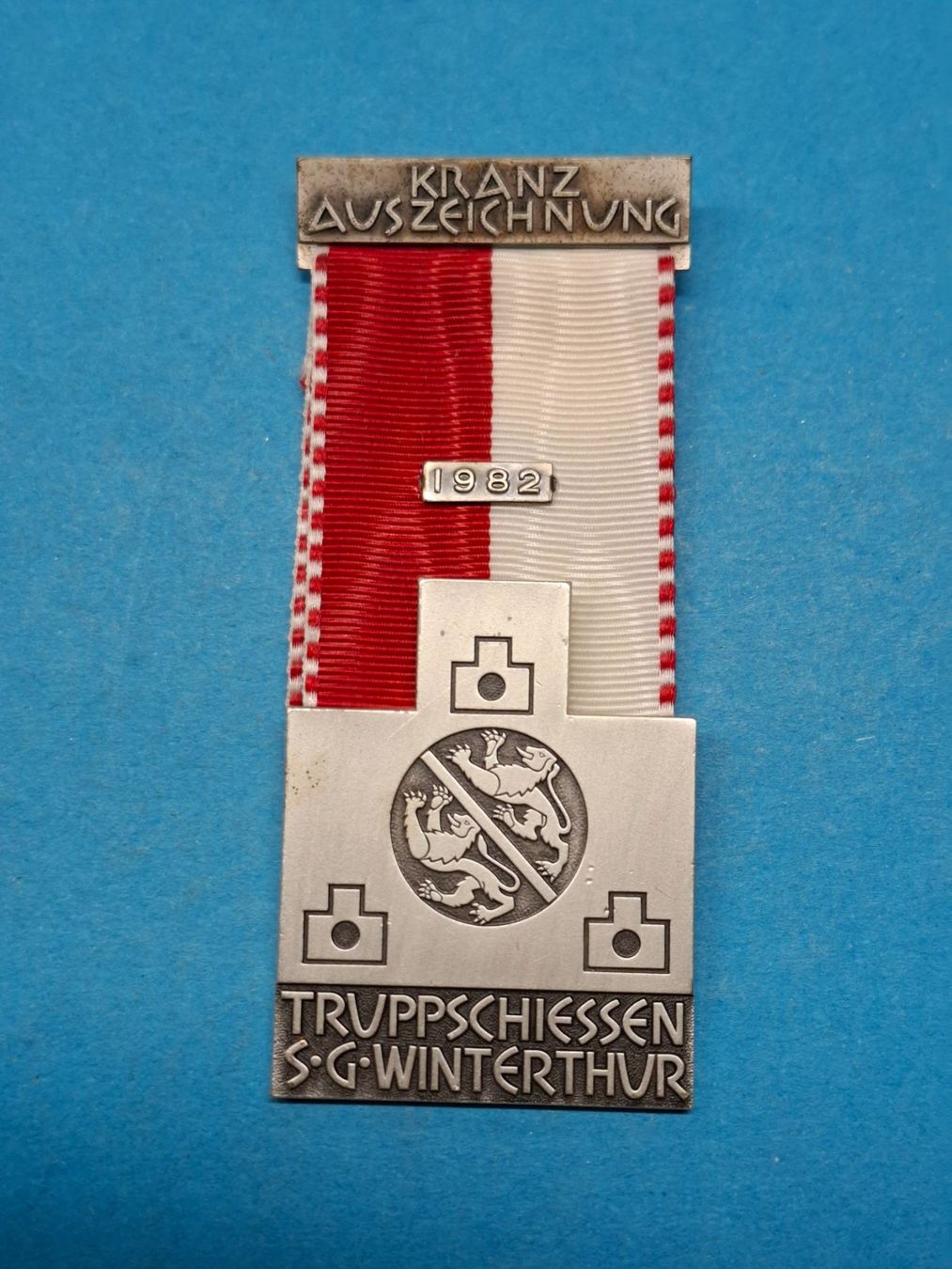 Medaglie: Winterthur Truppschiessen  1982 (z135) – Difettoso da Schwanden GL venduto da Suvorov 2