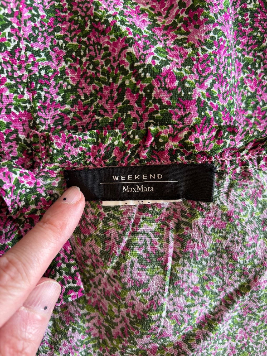 Max Mara Blusen: WEEKEND MAX MARA Seidenbluse mit Blumenmuster – Gebraucht aus Zürich von missmodernage 6