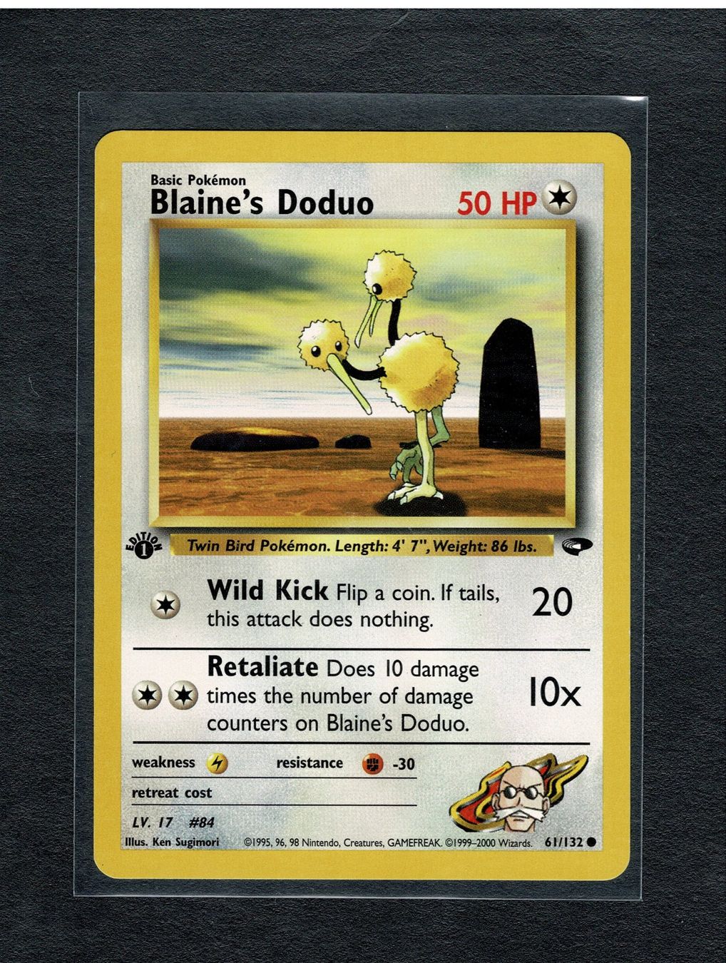 Pokémon Carte collezionabili: Blaine's Doduo - 1st edition Gym Challenge – Usato da Giubiasco venduto da rude01