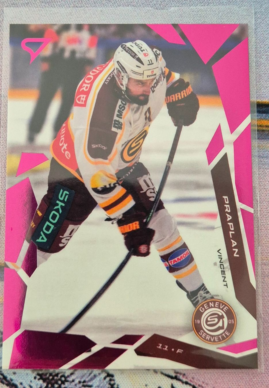 Sportzoo Carte collezionabili: Vincent Praplan Base Pink Genève-Servette HC – Nuovo (secondo la descrizione) da Biel/Bienne venduto da raphdu