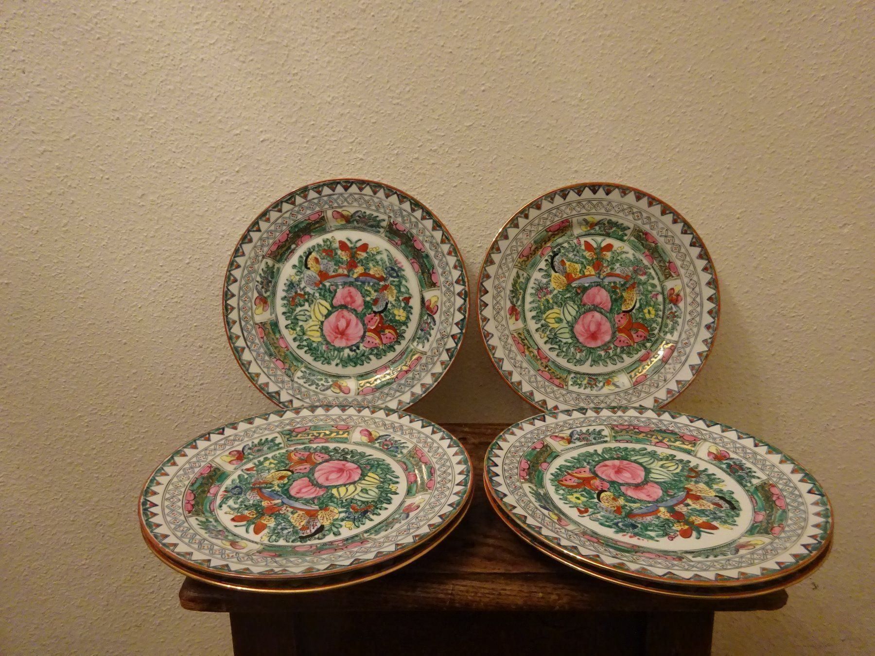 Teller: Vintage Teller Service Schmetterling - China – Gebraucht aus Esslingen von eintagammeer