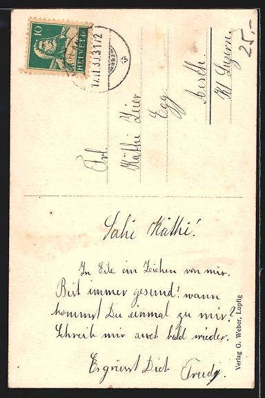Cartoline postali: Birr, Grabstätte und Denkmal Pestalozzi – Usato da Berlin venduto da bartko-reher 1