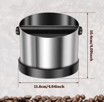 ⚡Kaffeesatz Abklopfbehälter NEU Stahl Knock Box👍
