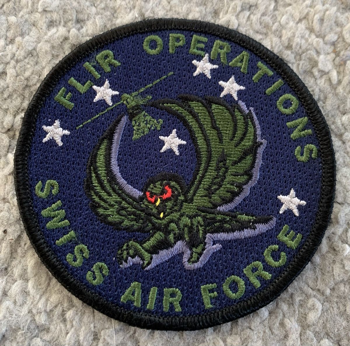Schweizer Armee Placchette & Badge: Badge FLIR Operations Schweizer Luftwaffe  – Usato da Esslingen venduto da Gargamel011