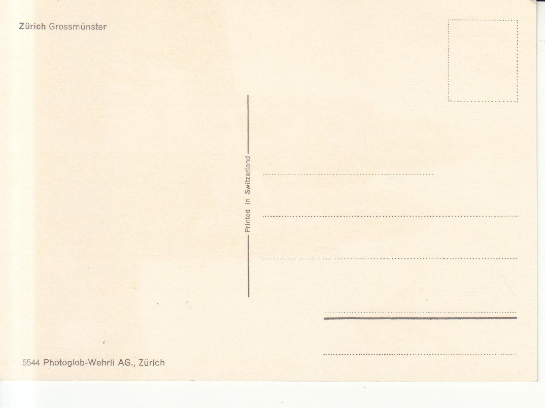 Cartoline postali: Zürich ca. 1970 – Usato da Bürglen TG venduto da StampGraf 1